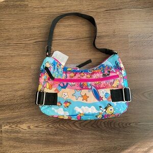 Ocean whimsical boho mini purse